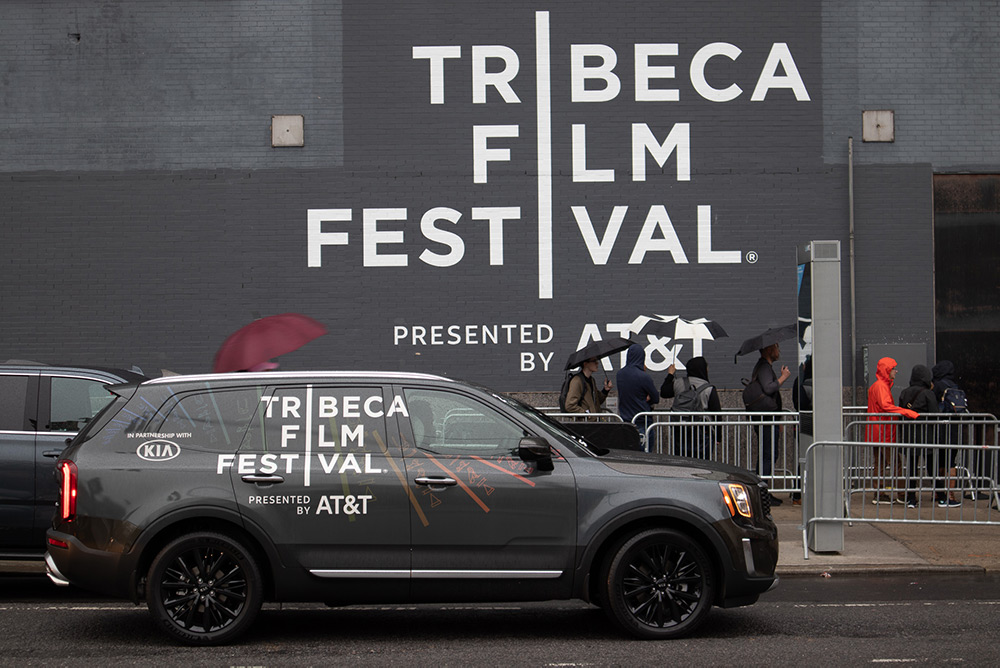 Tribeca Festival Kia Car Wrap
